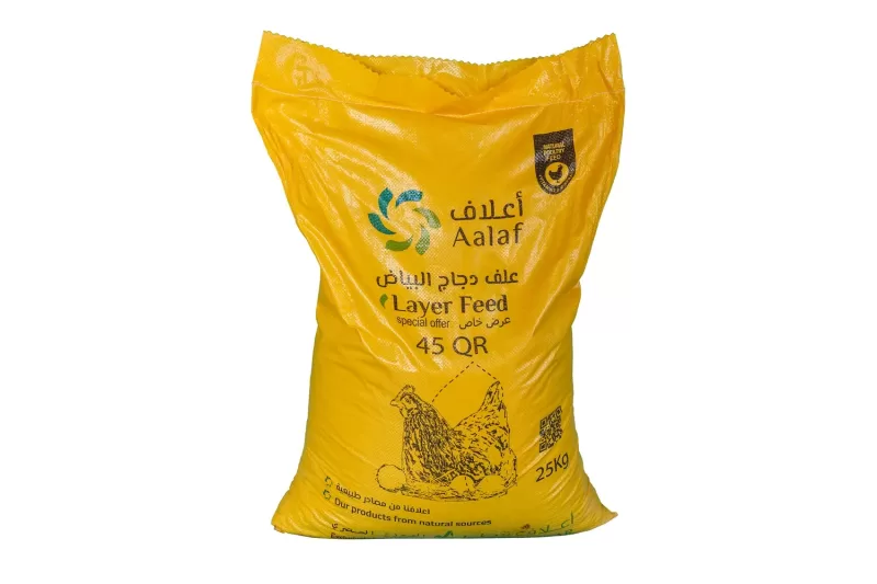 علف مخصصة للدجاج البياض (25 كجم)